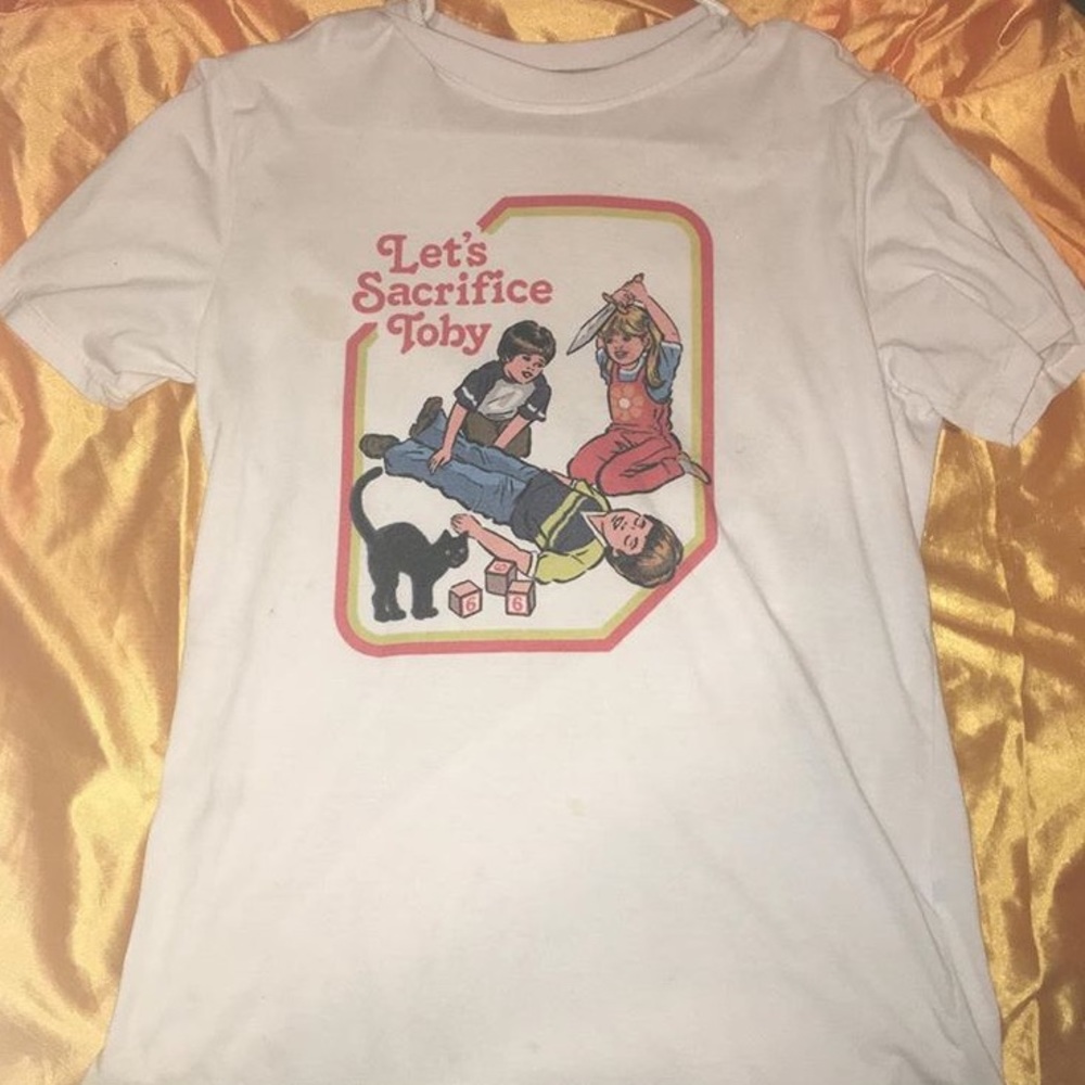 “Lets Sacrifice Toby” t-shirt